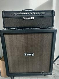 Testata line6 + cassa laney