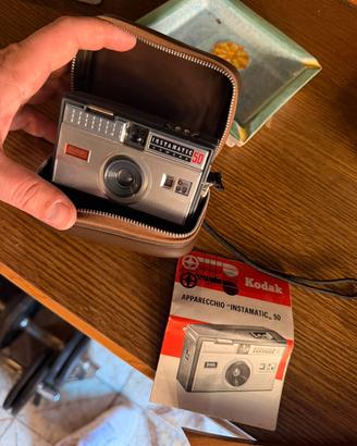 Kodak Instamatic 50 Vintage con Custodia e Manuale