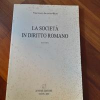 La società in diritto romano - Arangio-Ruiz