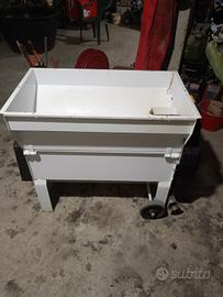 pressa e pigiadiraspatrice per vino 