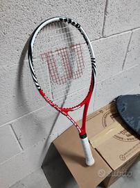 Racchetta Tennis Wilson in titanio (manico L3)+ fa