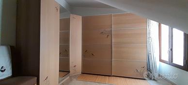 Armadio ikea rovere chiaro nuovissimo con angolare