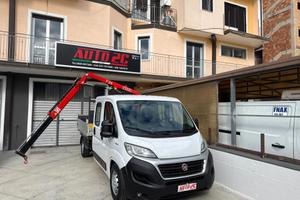 Fiat Ducato 2.3 MJT 130CV CASSONE GRU 7 POSTI