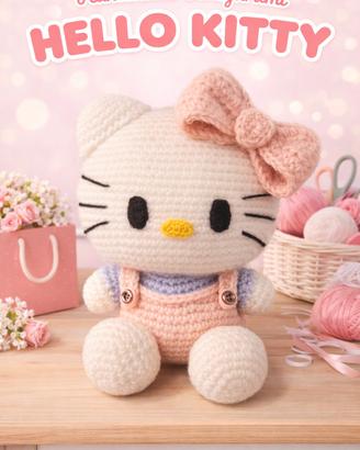 peluche hello kitty crochet 
