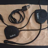 Moto Bluetooth Intercom Casco Kit Twiins Full Face