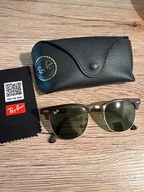 Ray Ban clubmaster e Ray Ban aviator leathers