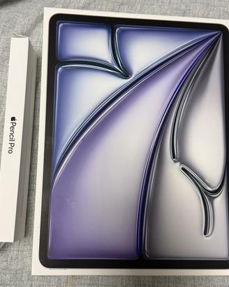 Apple ipad air13"m3 256gb+apple pencil pro +custod