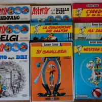 4 Asterix e 5 Lucky Luke copertina rigida