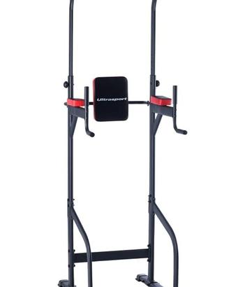 Ultrasport power tower pull up dip station