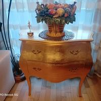 Comò barocco bombato 