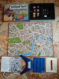 Gioco da tavolo “Scotland Yard” anni '80 completo