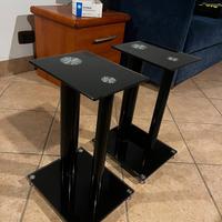 Stand | Supporti per Casse in Vetro Temperato 46cm