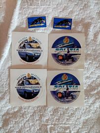 Adesivi Polizia di Stato 