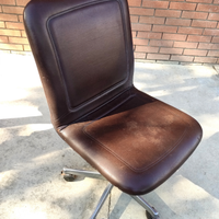 Vecchia Sedia Girevole da Ufficio Vintage