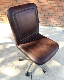 Vecchia Sedia Girevole da Ufficio Vintage