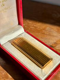 Accendino Le Must de Cartier placcato oro