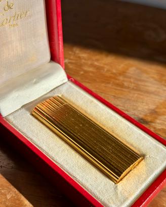 Accendino Le Must de Cartier placcato oro