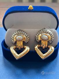 Orecchini  Clip Vintage maison "Valentino" anni 90