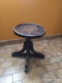 sgabello per pianoforte vintage thonet