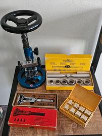 attrezzatura orologiaio vintage