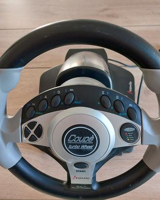 Volante Atomic Coupé Turbo Wheel con pedaliera
