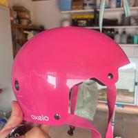 Casco x bambini 55/58cm rosa