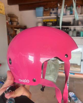 Casco x bambini 55/58cm rosa