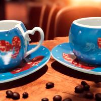 Set tazzine caffe' (2) Baci Perugina