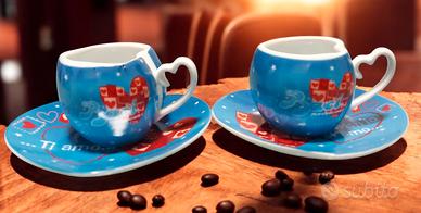 Set tazzine caffe' (2) Baci Perugina