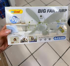 Ventilatore lampada led
