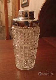 SHAKER VINTAGE PER COCKTAIL IN CRISTALLO ANNI '60