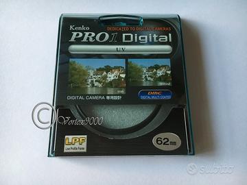 Filtro Kenko Pro1 Digital UV 62mm NUOVO