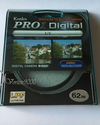 Filtro Kenko Pro1 Digital UV 62mm NUOVO