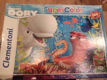 Puzzle Finding Dory 104 pezzi super color Clement