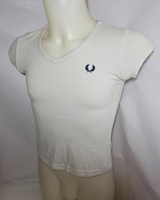 T-shirt maglietta Fred Perry 95% cotone Taglia S e