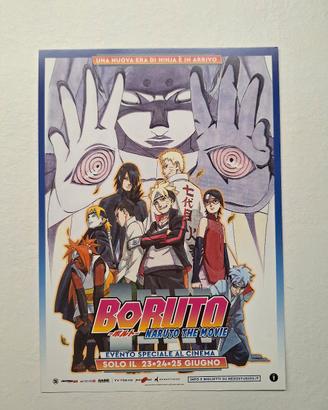 Cartolina Boruto Naruto the movie