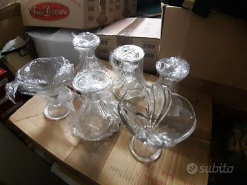 Set sei coppe gelato macedonia Borgonovo.