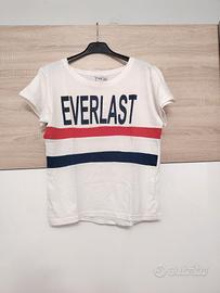 T-shirt bianca Everlast