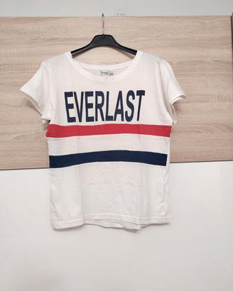 T-shirt bianca Everlast