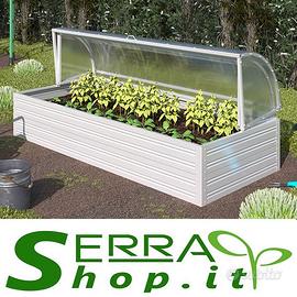 Serra aiuola orto copertura policarbonato piante 