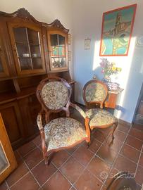 Mobili vari, di legno massello, stile vintage