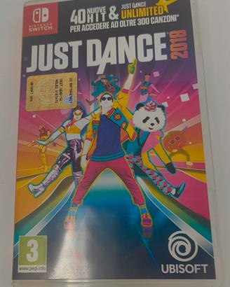 Gioco Just dance 2018 per Switch