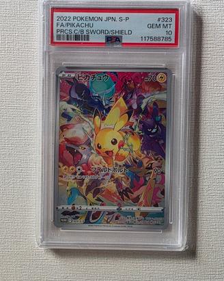 Pikachu 323/S-P PSA10