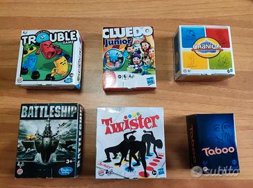 Hasbro Game 6 Mini Giochi da Tavolo 2014 BK