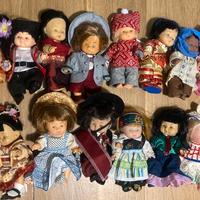 16 baby bamboline Teneri dal mondo