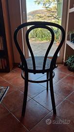 Sedia Antica in Paglia di Vienna – Colore Noce –