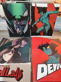 Devilman + DevilLady DVD 8 + 7 Complete 