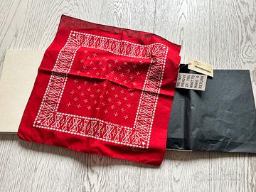 Bandana cotone rosso  GOLDEN GOOSE