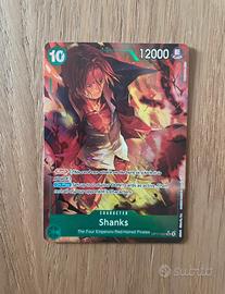 Carta One Piece Shanks SR Alt op17