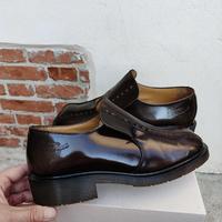 Dr Martens Brown Leather Slip-on Brogues Shoes 45